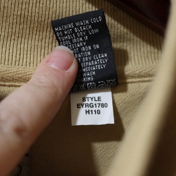 Enyce Tan & Cream Streetwear Full Zip Track Jacket Y2K HipHop Jacket 4X - Picture 14 of 14